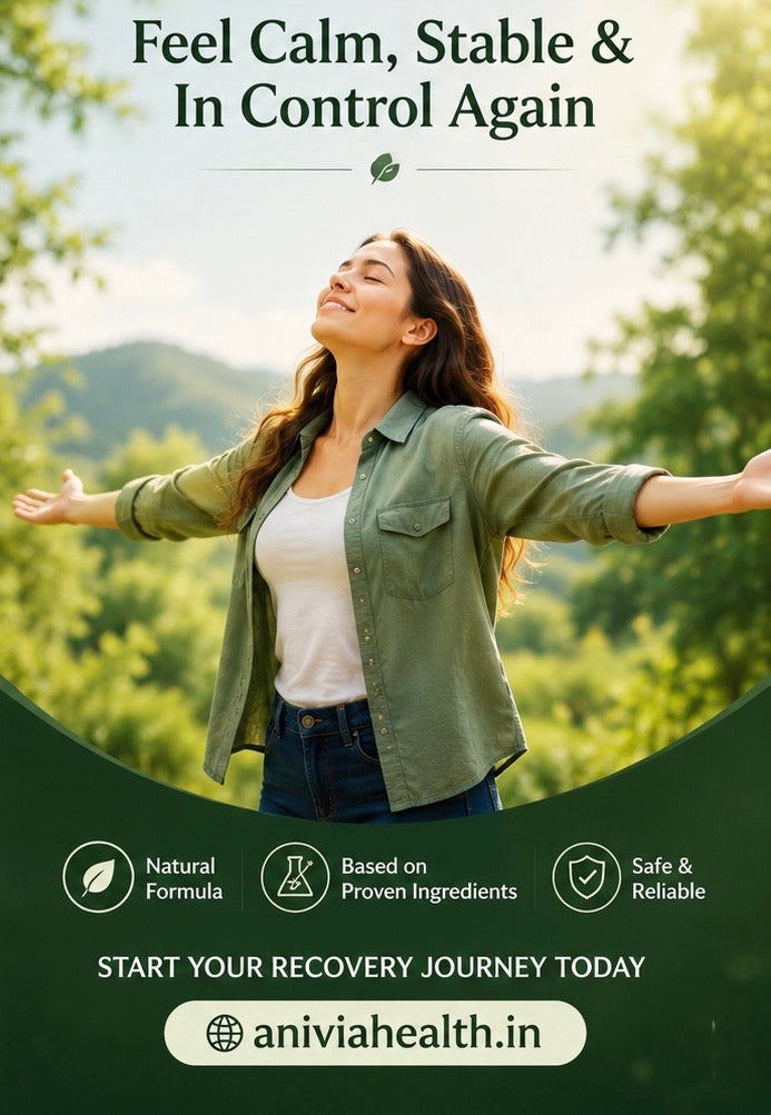 Anivia Gut-Mind Balance| IBS Relief + Gut Mind Support Capsules