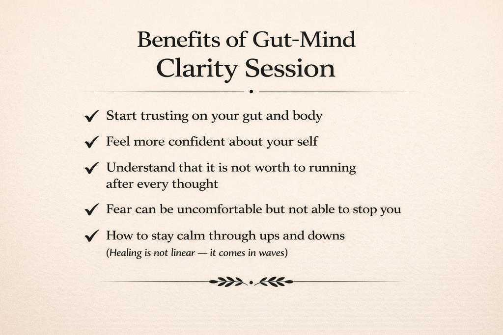 Gut–Mind Clarity Session