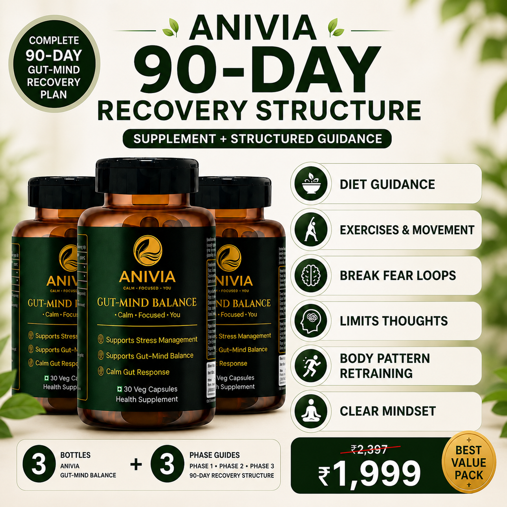 ANIVIA 90-DAY GUT–MIND RECOVERY STRUCTURE